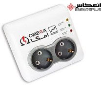 تصویر محافظ برق صوتی و تصویری امگا 2 خانه مدل P2000 دیواری Audio and video protector Omega 2 house model P2000 wall