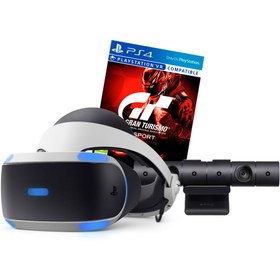 تصویر باندل عینک واقعیت مجازی مدل PlayStation VR سونی 