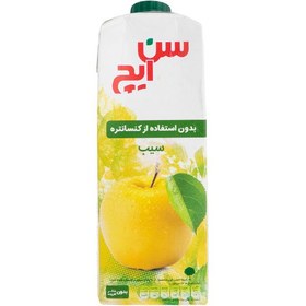 تصویر آبمیوه سیب طبیعی سن ایچ 750 سی سی شربت و آبمیوه سن ایچ 0.82 سیب 820 گرم. یک عددی