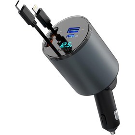 تصویر شارژر فندکی گرین لاین Green Lion 4 In 1 Car Charger 