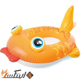 تصویر شناور بادی روی آب کودک مدل ماهی intex 59380 fish