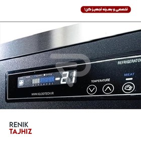 تصویر یخچال ایستاده استیل ایگلو مدل RS-ST18 IGLOO RS-ST18 Refrigerator