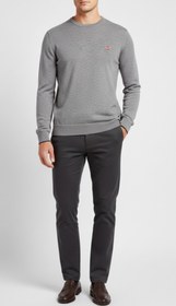 تصویر بافت یقه گرد نازک اورجینال 