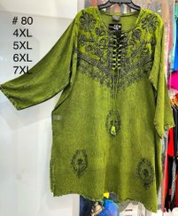 تصویر مانتو نخی سنگشور 