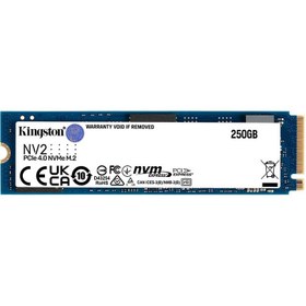 تصویر اس اس دی 250 گیگابایت کینگستون مدل NV2 PCIe 4.0 NVMe M2 2280 ا Kingston NV2 PCIe 4.0 NVMe M2 2280 250GB Internal SSD Kingston NV2 PCIe 4.0 NVMe M2 2280 250GB Internal SSD
