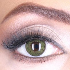 تصویر لنز طبی رنگی سالانه فستیوال - آیس گرین festival contact lens