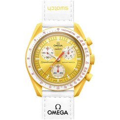 تصویر ساعت امگا سواچ مدل MISSION TO THE SUN ا Omega Swatch watch, Mission to the sun model Omega Swatch watch, Mission to the sun model