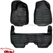 تصویر کفپوش پنج بعدی فیدلیتی رنگ مشکی 