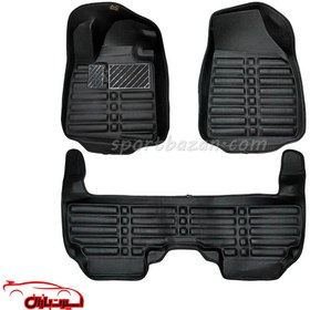 تصویر کفپوش پنج بعدی فیدلیتی رنگ مشکی 