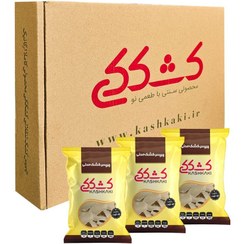 تصویر کشک چیپسی تنقلاتی با طعم قره قوروت|۲۵ گرمی بسته ۱۰ عددی(سوغات فریدن) 