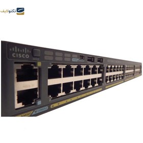 تصویر سوئیچ شبکه 48 پورت سیسکو مدل WS-C2960X-48FPD-L CISCO WS-C2960X-48FPD-L 48Port Switch