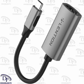 تصویر مبدل USB-C به HDMI لنشن مدل CU607H 