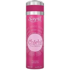 تصویر اسپری بدن زنانه مدل Chi Chi Pink حجم 200 میل ساپیل Sapil women's body spray, Chi Chi Pink model, volume 200 ml