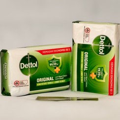 تصویر صابون آنتی باکتریال اورجینال دتول ۱۰۰ گرم Dettol