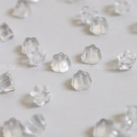 تصویر پشت گوشواره طرح گل 