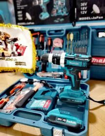 تصویر پک دریل شارژی ماکیتا 88 ولت Makita Makita Rechargeable Drill Pack 88v