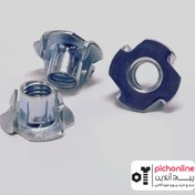 تصویر مهره خاردار مهره چوب (10×8) M8 