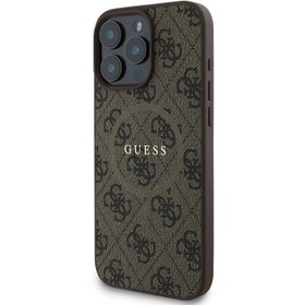 تصویر کاور گس اصل/اورجینال مدل GUESS MAGSAFE CLASSIC LOGO مناسب برای گوشی موبایل اپل آیفون 16 پرومکس 