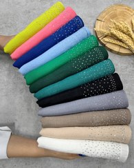 تصویر شال مزونی نگینی کارشده ۳۶۷۹ 