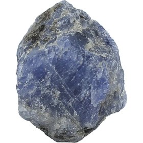 تصویر سنگ راف یاقوت کبود Sapphire معدنی رنگ عالی کمیاب صددرصد طبیعی خلوص بالا وزن حدود 35 قیراط 