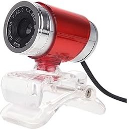 تصویر HXSJ A859 480P Computer Network Course Camera Video USB Camera (Red) 