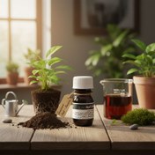 تصویر کود مایع هیومیک اسید گرومور آمریکا | تغذیه ارگانیک برای ریشه و خاک 