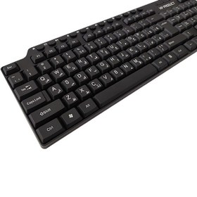 تصویر کیبورد با سیم xp مدل 8200d ا keyboard kb xp 8200d keyboard kb xp 8200d