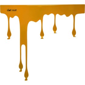 تصویر آویز لباس بزرگ زرد dropiron 