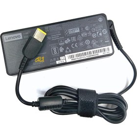 تصویر آداپتور شارژر اورجینال لپ تاپ لنوو سر یو اس بی شش ماه گارانتی 20 ولت 4.5 آمپر adaptor laptop Lenovo ThinkPad E465 20EX001E 