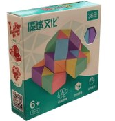 تصویر روبیک مویو «روبیک ماری ماکارون 36 قطعه» MY9811 Moyu Rubik Magic Snake Magic Ruler Puzzle 36pcs MY9811