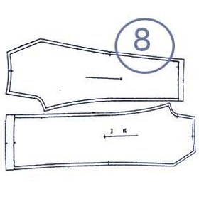 تصویر الگوی شلوار کودک 8 سال 