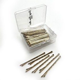 تصویر سنجاق طلایی جعبه ای 