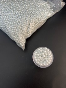 تصویر مروارید پانچی ۵ سفید 