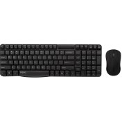 تصویر کیبورد و ماوس بی سیم رپو مدل X1810 Rapoo X1810 wireless Keyboard and Mouse