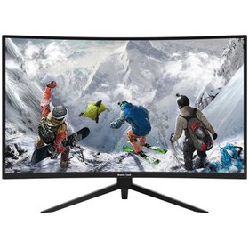 تصویر مانیتور منحنی 32 اینچ مسترتک مدل PG327AQ Master Tech PG327AQ 32 inch Curved Monitor