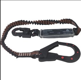 تصویر لنیارد ایمنی تک قلاب شوک دار دلتا پلاس مدل DELTAPLUS ABSORBER AN235200PR 