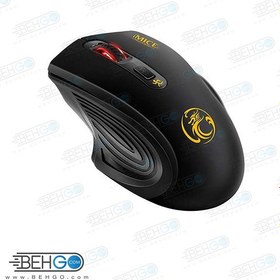 تصویر موس گیمینگ یا ماوس بی سیم مخصوص بازی مدل IMICE E-1800 iMICE Gameing Mouse Model E-1800