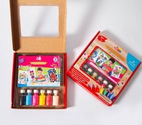 تصویر نقاشی شنی، نقاشی ماسه رنگی 