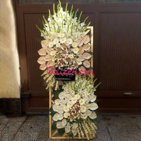 تصویر تاج گل مشبک ترحیم 