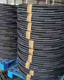 تصویر شیلنگ هیدرولیک دو لاسیم سایز 1/4 چینی 