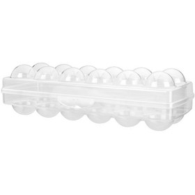 تصویر جا تخم مرغی 12 تایی مدل Eggo Egg Holder برند تیتیز پلاستیک ترکیه _ شناسه کالا : AP-9181 Eggo Egg Holder