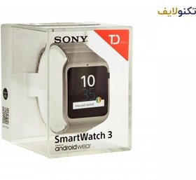 تصویر ساعت هوشمند سونی مدل SmartWatch3 SWR50 بند لاستیکی ا Sony SmartWatch 3 SWR50 Metal Sony SmartWatch 3 SWR50 Metal