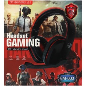 تصویر هدست مخصوص بازی SADATA مدل GM-003 SADATA Gaming Headset GM-003