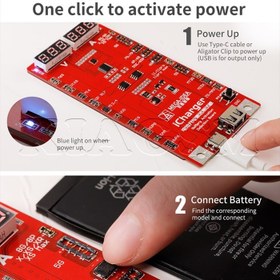 تصویر کیت شوک باتری اندروید و آیفون Qianli Mega-Idea iCharger V3.0 Qianli Mega-Idea iCharger V3.0 Battery Activation Detection Board