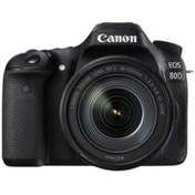 تصویر دوربین دیجیتال کانن مدل EOS 80D با لنز 135-18 میلی متر IS USM 