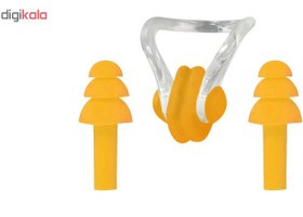 تصویر دماغ گیر و گوش گیر مدل Orange24 سایز freesize - زرد 