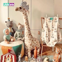 تصویر عروسک زرافه ۱۰۰ سانتی‌متری 