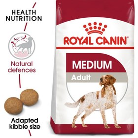 تصویر غذای خشک سگ رویال کنین مدل مدیوم ادالت وزن 15 کیلوگرم Royal Canin Medium Adult 15Kg