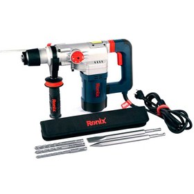 تصویر دریل بتن کن 28 میلی متری 5 کیلو‌گرمی رونیکس مدل 2729 Ronix 2729 Rotary Hammer Drill