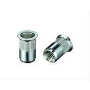 تصویر مهره پرچی گرد بدون لبه سایز M4 M4 Rivet Nut